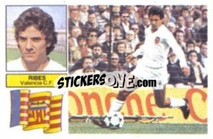 Sticker Ribes - Liga Spagnola 1982-1983
 n. 298 - Colecciones ESTE