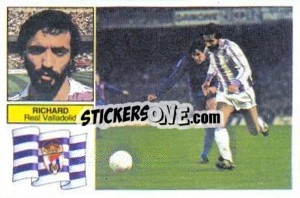 Sticker Richard - Liga Spagnola 1982-1983
 n. 317 - Colecciones ESTE