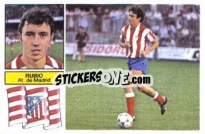Cromo Rubio - Liga Spagnola 1982-1983
 - Colecciones ESTE