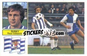 Cromo Rusky - Liga Spagnola 1982-1983
 - Colecciones ESTE