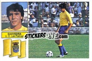 Cromo Saavedra - Liga Spagnola 1982-1983
 n. 126 - Colecciones ESTE