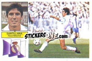 Cromo Santillana - Liga Spagnola 1982-1983
 - Colecciones ESTE