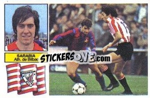 Cromo Sarabia - Liga Spagnola 1982-1983
 - Colecciones ESTE