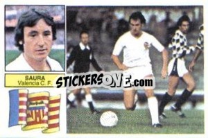 Cromo Saura - Liga Spagnola 1982-1983
 - Colecciones ESTE