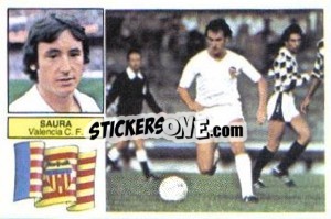 Sticker Saura - Liga Spagnola 1982-1983
 n. 301 - Colecciones ESTE