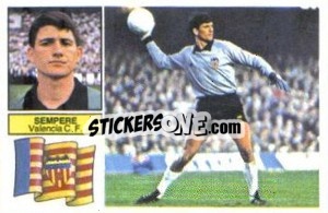 Sticker Sempere - Liga Spagnola 1982-1983
 n. 286 - Colecciones ESTE