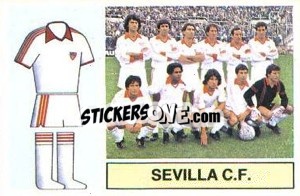 Sticker Sevilla - Liga Spagnola 1982-1983
 - Colecciones ESTE