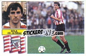 Sticker Sola - Liga Spagnola 1982-1983
 - Colecciones ESTE