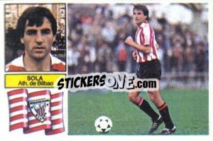 Cromo Sola - Liga Spagnola 1982-1983
 n. 52 - Colecciones ESTE