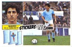 Sticker Suárez - Liga Spagnola 1982-1983
 - Colecciones ESTE
