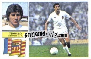 Cromo Tendillo - Liga Spagnola 1982-1983
 - Colecciones ESTE