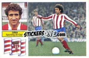 Sticker Uría - Liga Spagnola 1982-1983
 n. 104 - Colecciones ESTE