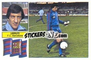 Sticker Urruti - Liga Spagnola 1982-1983
 - Colecciones ESTE