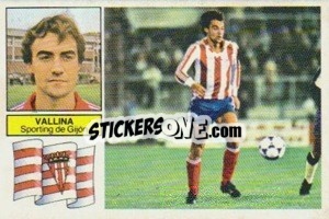 Sticker Vallina - Liga Spagnola 1982-1983
 - Colecciones ESTE