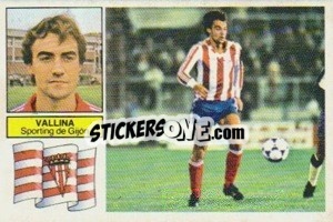 Sticker Vallina - Liga Spagnola 1982-1983
 n. 101 - Colecciones ESTE