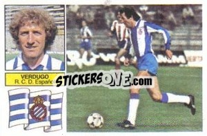 Sticker Verdugo - Liga Spagnola 1982-1983
 - Colecciones ESTE