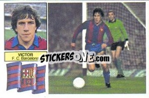 Cromo Víctor - Liga Spagnola 1982-1983
 - Colecciones ESTE