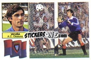 Sticker Vicuña - Liga Spagnola 1982-1983
 n. 195 - Colecciones ESTE