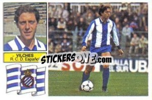 Cromo Vilches - Liga Spagnola 1982-1983
 - Colecciones ESTE