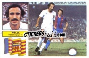 Cromo Welzl - Liga Spagnola 1982-1983
 - Colecciones ESTE