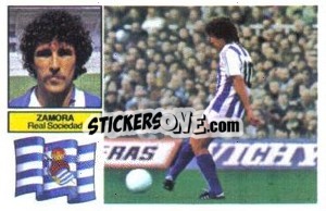 Sticker Zamora - Liga Spagnola 1982-1983
 - Colecciones ESTE