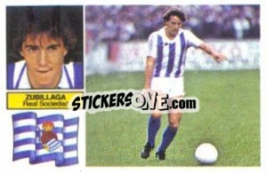 Sticker Zubillaga - Liga Spagnola 1982-1983
 - Colecciones ESTE