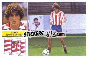 Sticker Zurdi - Liga Spagnola 1982-1983
 - Colecciones ESTE
