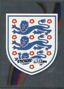 Sticker Fa Crest - England 2012 n. 1 - Topps