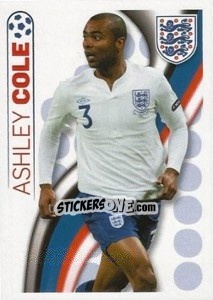 Sticker Ashley Cole - England 2012 n. 3 - Topps