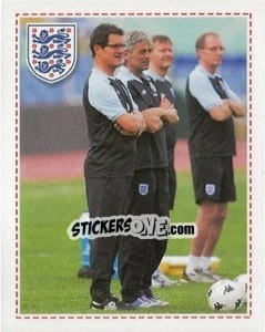 Sticker Fabio Capello - England 2012 n. 4 - Topps