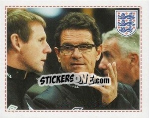 Sticker Fabio Capello / Stuart Pearce - England 2012 n. 5 - Topps