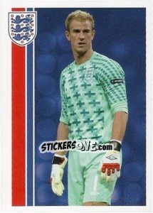 Sticker One to watch: Joe Hart - England 2012 - Topps