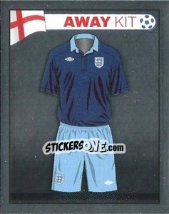 Sticker Away Kit - England 2012 n. 9 - Topps
