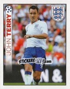 Sticker John Terry - England 2012 n. 12 - Topps