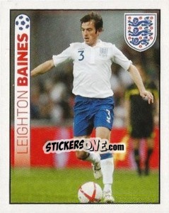 Sticker Leighton Baines - England 2012 - Topps