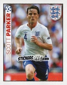 Sticker Scott Parker - England 2012 - Topps