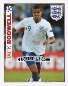 Sticker Jack Rodwell - England 2012 n. 25 - Topps