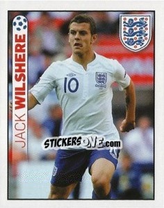 Cromo Jack Wilshere - England 2012 - Topps
