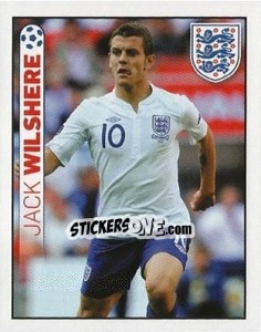 Sticker Jack Wilshere - England 2012 - Topps