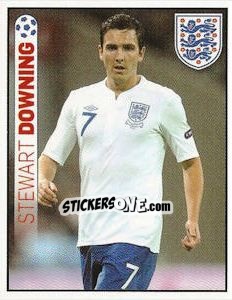 Sticker Stewart Downing - England 2012 - Topps
