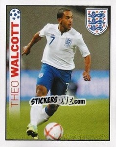 Cromo Theo Walcott - England 2012 - Topps
