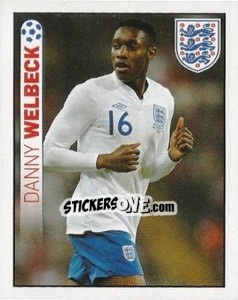 Sticker Danny Welbeck - England 2012 n. 35 - Topps