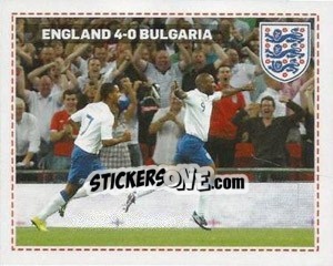 Sticker VS Bulgaria (Home) - England 2012 n. 38 - Topps