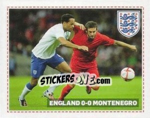Sticker VS Montenegro (Home) - England 2012 n. 40 - Topps
