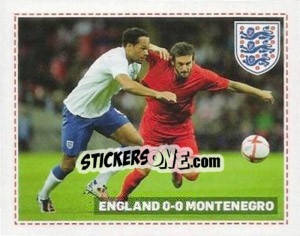 Cromo VS Montenegro (Home) - England 2012 - Topps