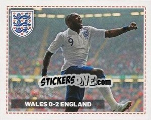 Sticker VS Wales (Home) - England 2012 - Topps