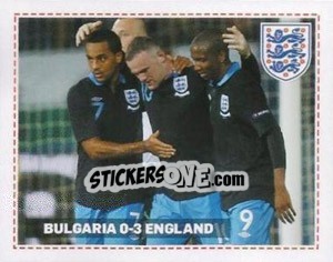 Cromo VS Bulgaria (Away) - England 2012 - Topps