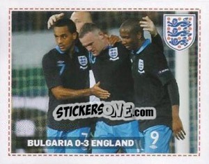 Sticker VS Bulgaria (Away) - England 2012 n. 43 - Topps