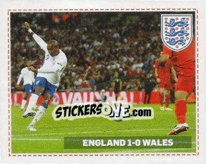Sticker VS Wales (Away) - England 2012 n. 44 - Topps