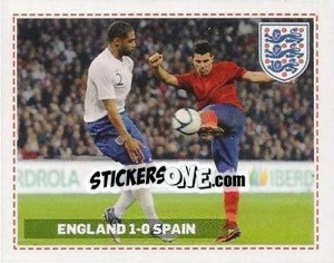 Cromo VS Spain (Home) - England 2012 - Topps